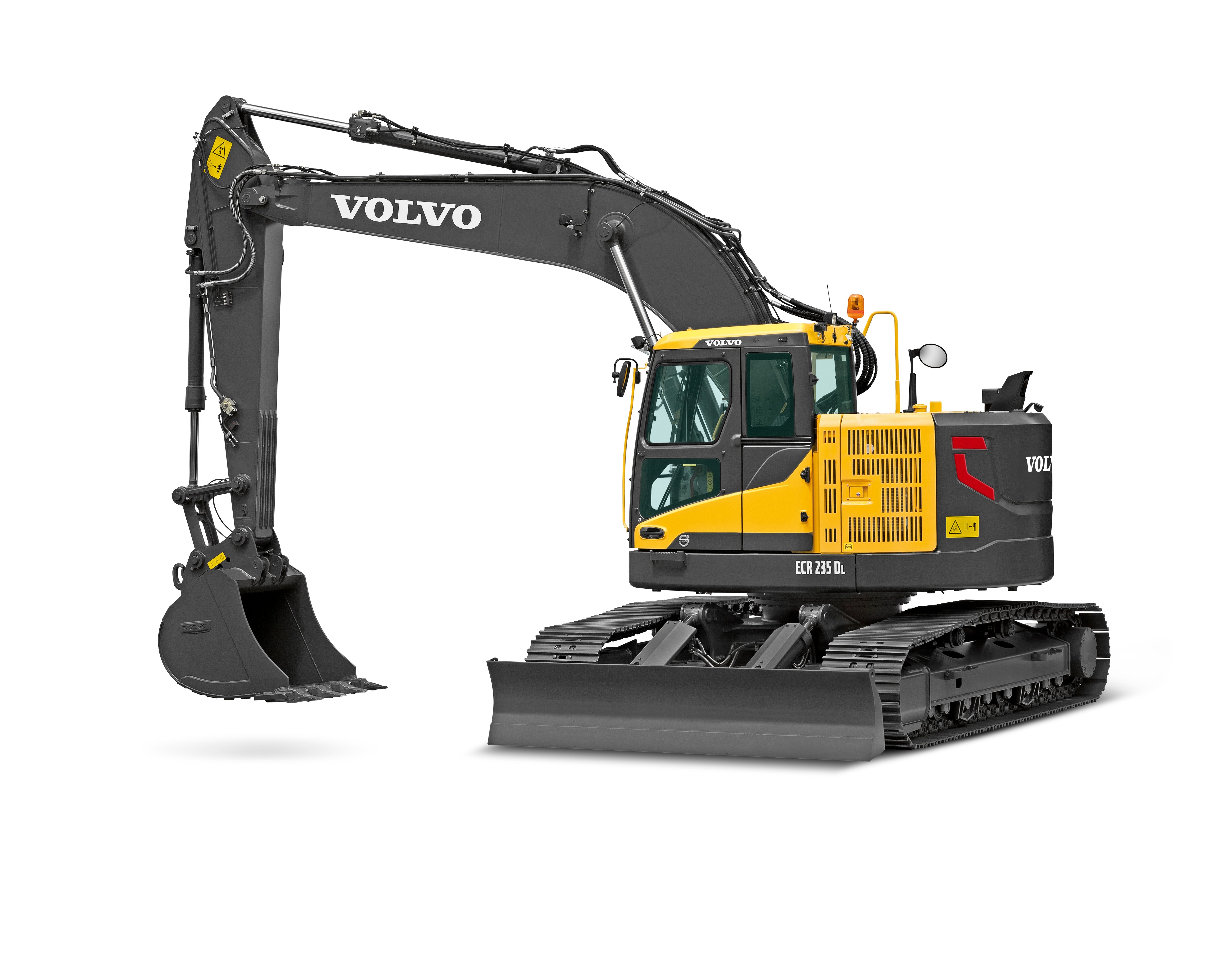 Volvo ECR235EL specificaties & technische gegevens (2016-2018)